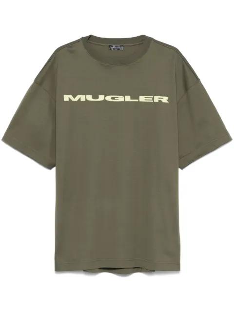 logo-appliqué T-shirt by MUGLER