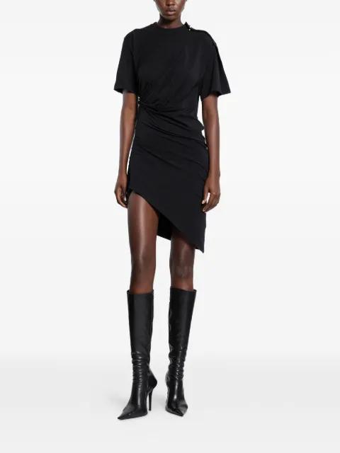 pierced asymmetric dress by MUGLER