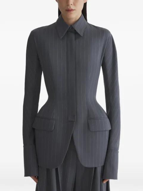 pinstripe jacket by MUGLER