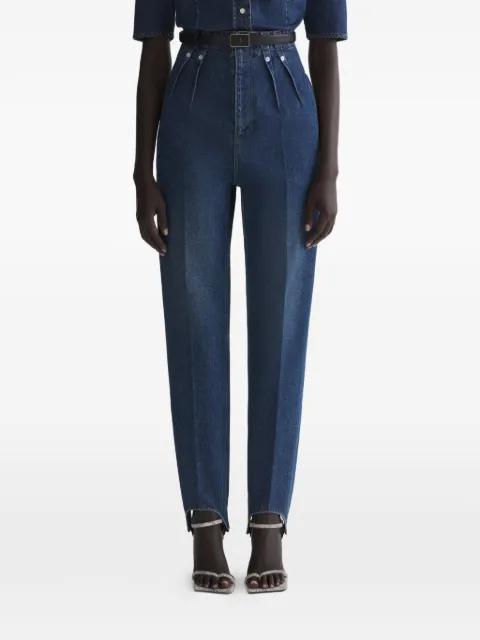 pleated cigarette trousers by MUGLER