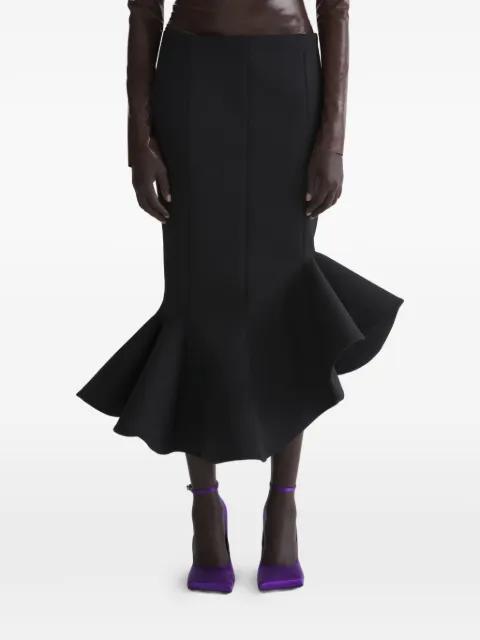 ruffled skirt by MUGLER