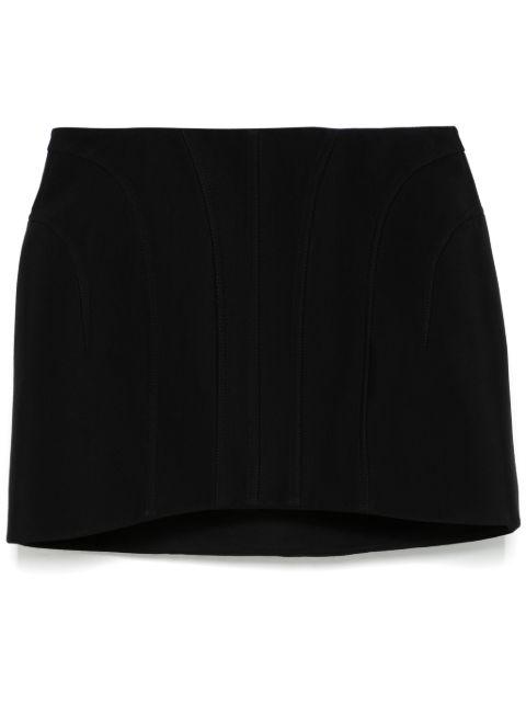 tailored mini skirt by MUGLER