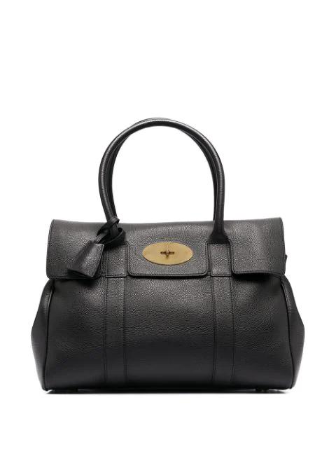 Bayswater front-flap closure tote bag by MULBERRY