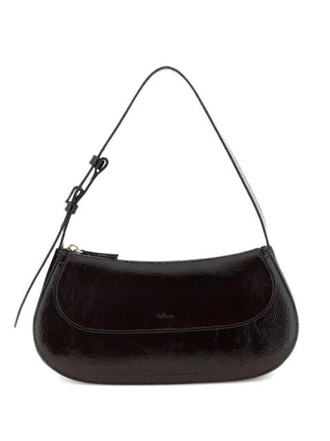 Clovelly  patent shoulder bag by MULBERRY