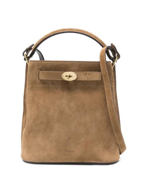 Islington suede bucket bag by MULBERRY
