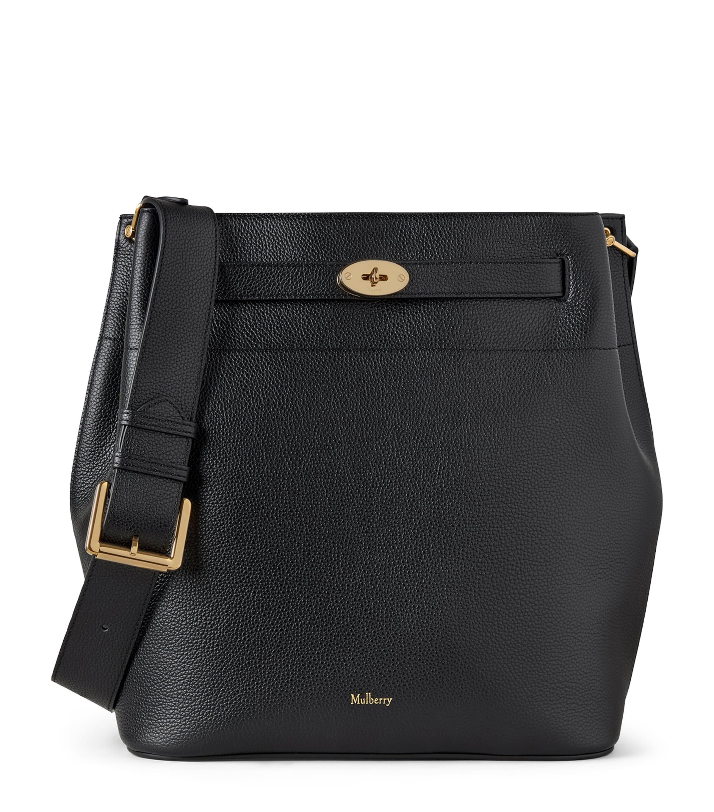 Large Leather Islington Bucket Bag by MULBERRY