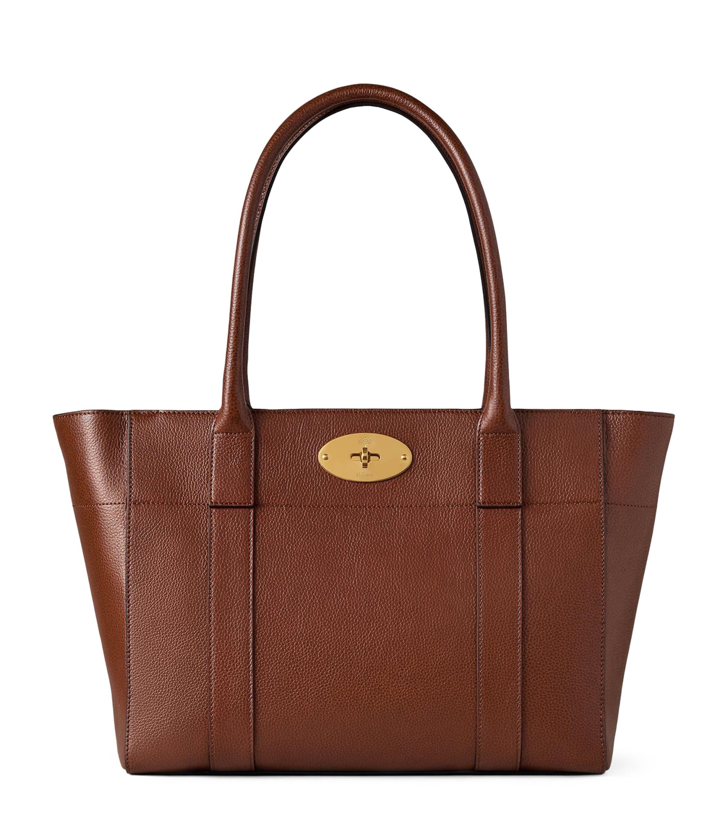 Leather Bayswater 9 to 5 Tote Bag by MULBERRY