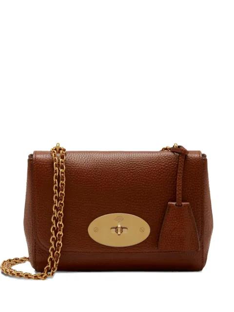 Lily chain-strap leather shoulder bag by MULBERRY
