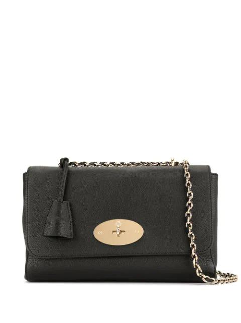 Lily leather shoulder bag by MULBERRY