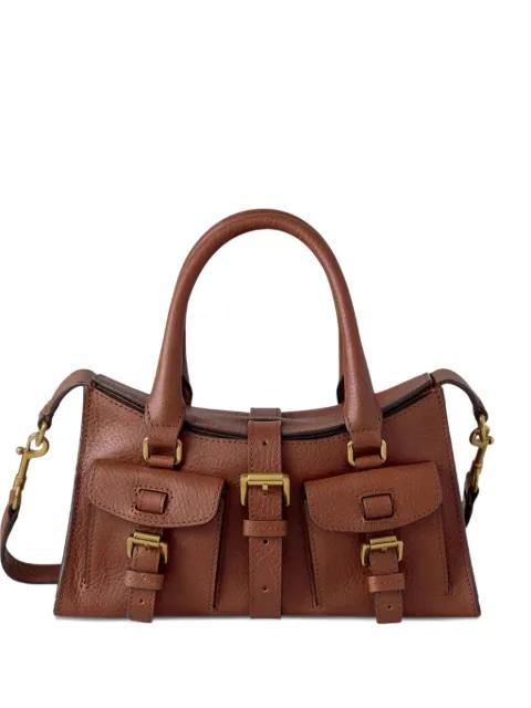 Mini Roxanne buckled heritage shoulder bag by MULBERRY