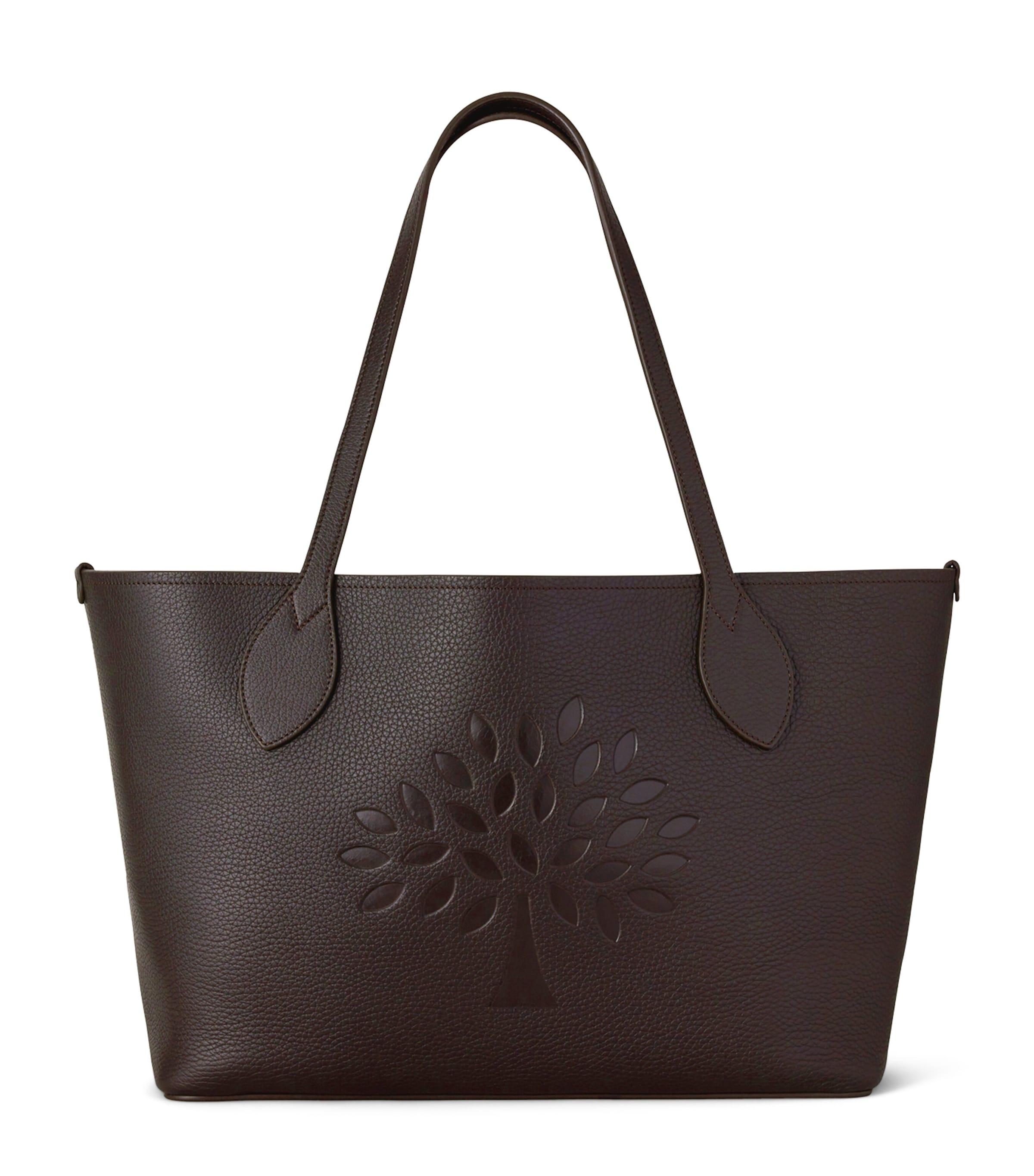 Mulberry Leather Tree Tote Bag by MULBERRY