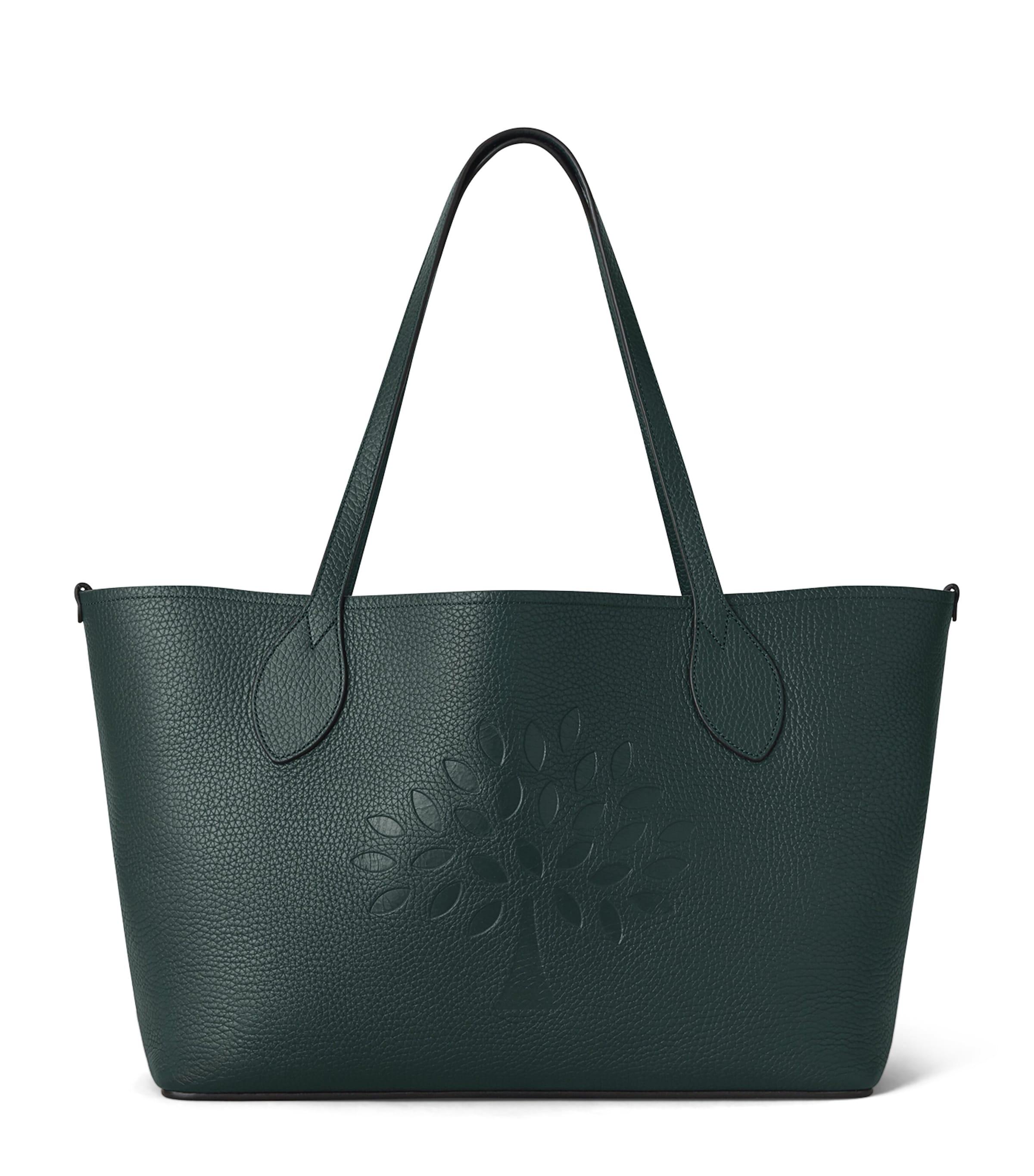 Mulberry Leather Tree Tote Bag by MULBERRY