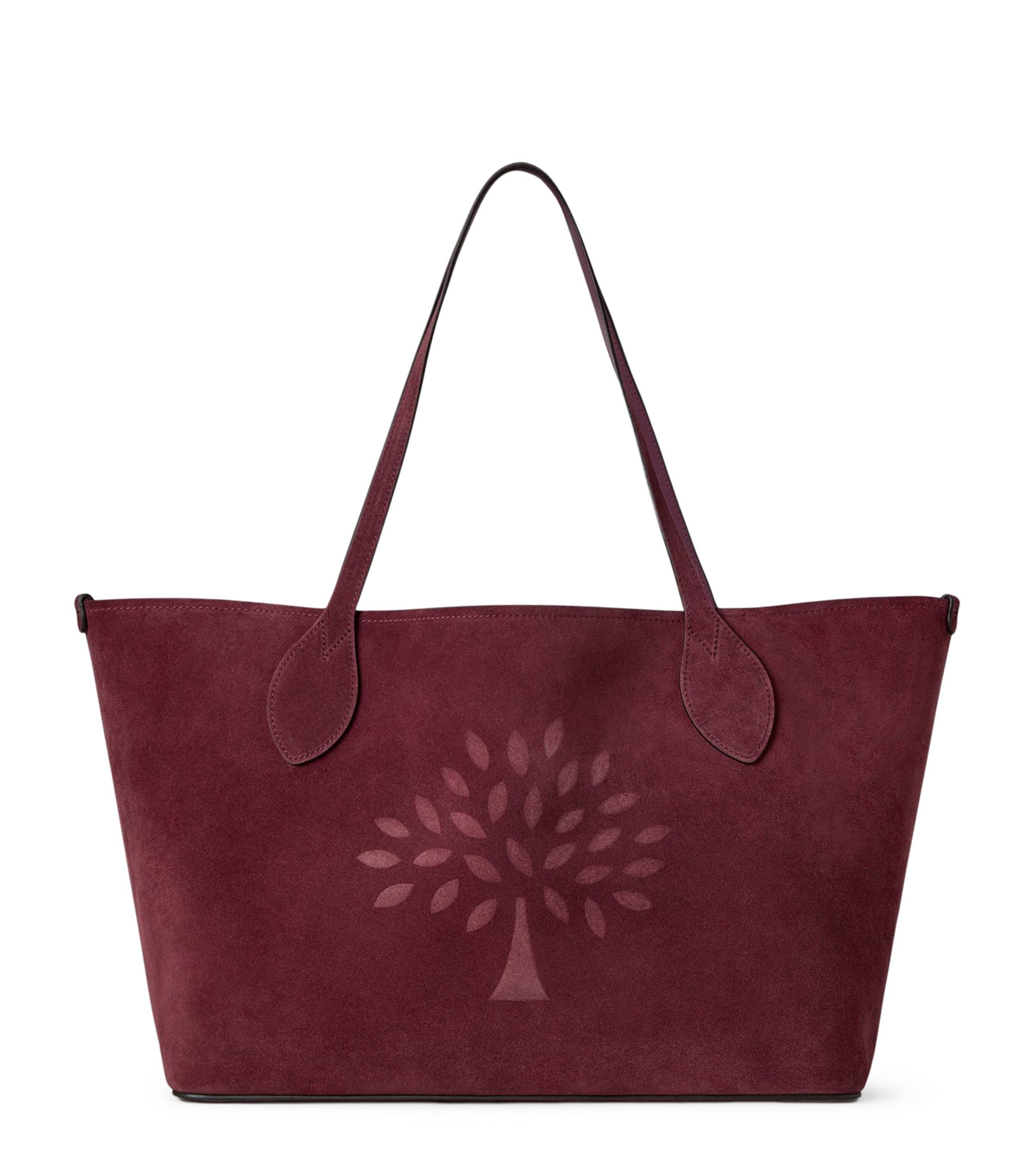 Mulberry Suede Tree Tote Bag by MULBERRY