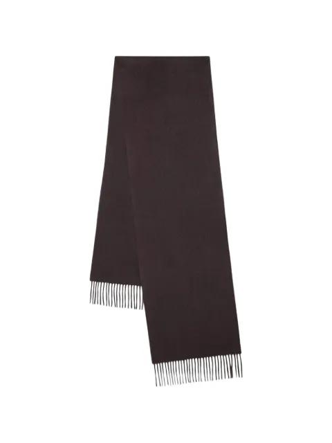 fringed cashmere scarf by MULBERRY