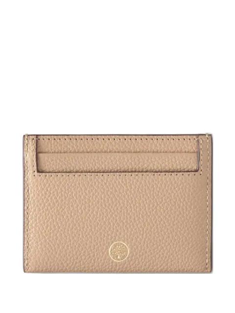 logo-stamp leather cardholder by MULBERRY