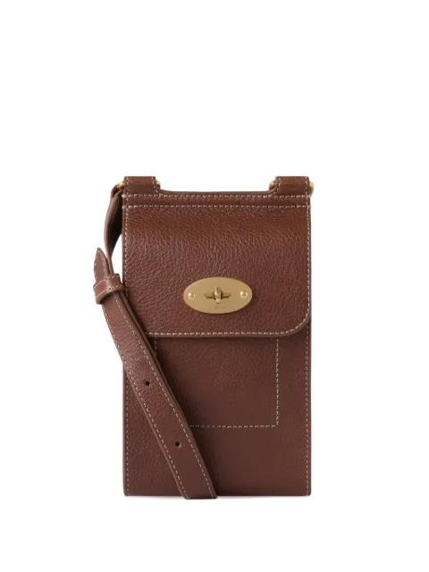 mini Antony grained-leather messenger bag by MULBERRY