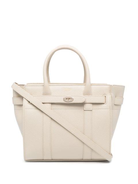 mini Bayswater tote bag by MULBERRY