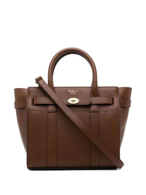 mini Bayswater zipped bag by MULBERRY