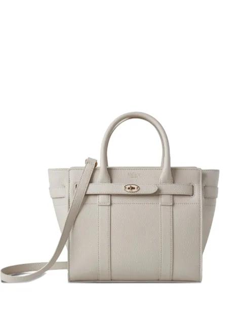 mini Bayswater zipped tote bag by MULBERRY