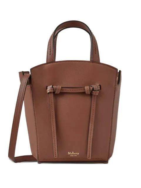 mini Clovelly knotted-straps bag by MULBERRY