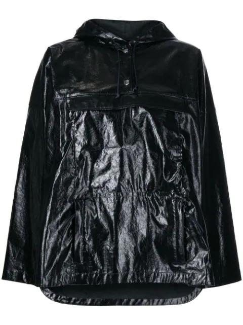 hoodied long-sleeve windbreaker by MULLER OF YOSHIOKUBO
