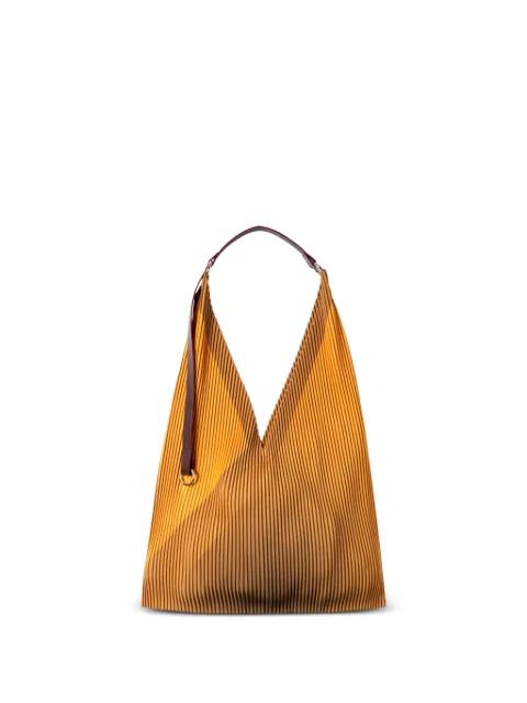 Cameron pleated tote bag by MULTITUDES BAGS