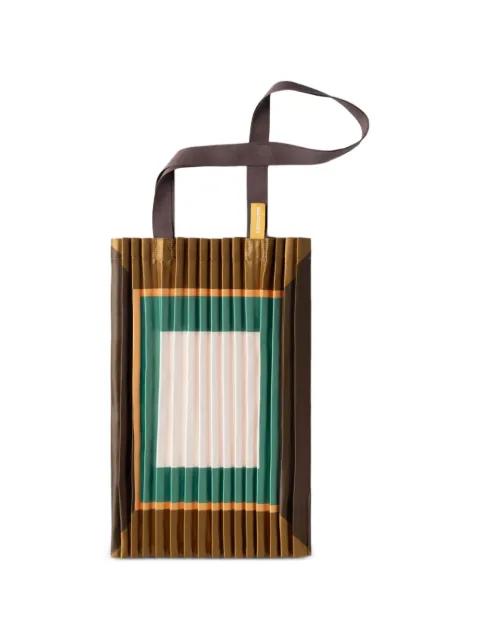 Cefalù pleated tote bag by MULTITUDES BAGS