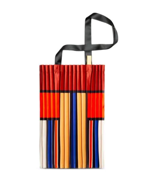 pleated geometric tote bag by MULTITUDES BAGS