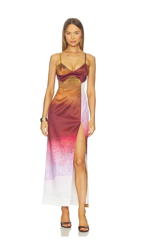 Muma World Valeria Dress in Rust by MUMA WORLD