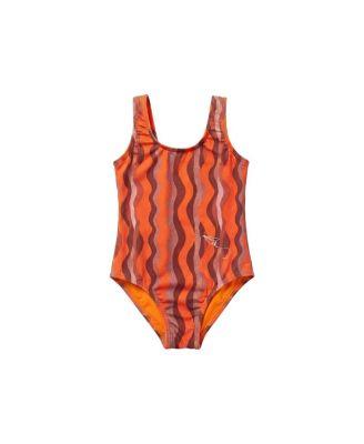 Girls' Tangerine Flows Swimzers - Little Kid by MUMZERS