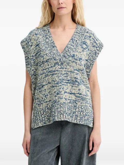 Arazza V-neck vest by MUNTHE