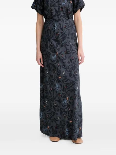 Bardot floral maxi skirt by MUNTHE