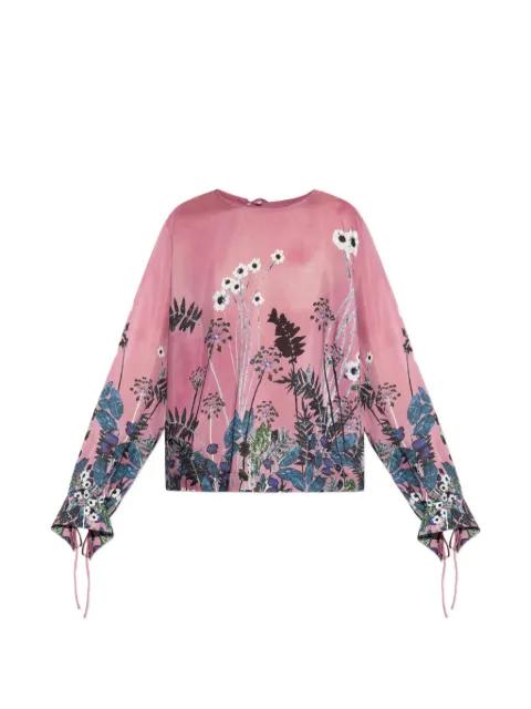 Basilia floral-print blouse by MUNTHE
