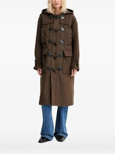 Leverna hoodied toggle coat by MUNTHE