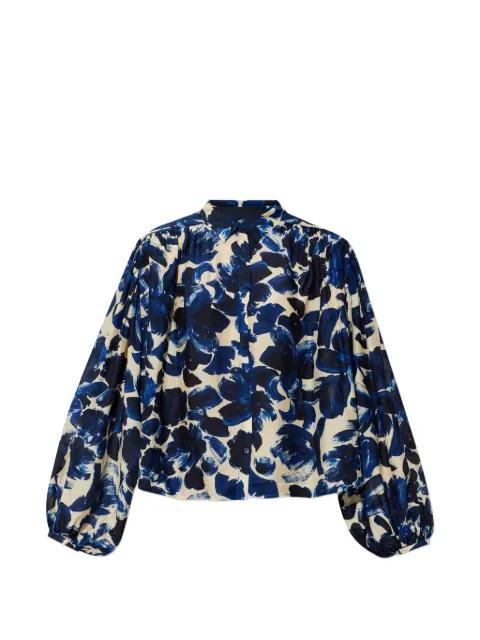 Lynx floral-print blouse by MUNTHE