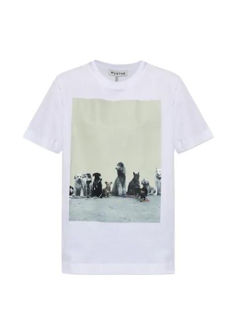 Nyla photographic-print T-shirt by MUNTHE
