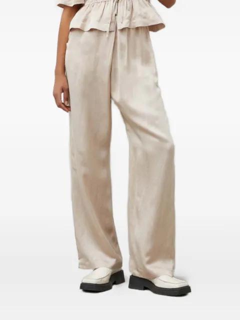 Ohara drawstring wide-leg trousers by MUNTHE