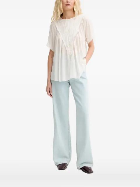 Perilla ruffled top by MUNTHE