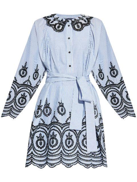 broderie anglaise organic cotton dress by MUNTHE