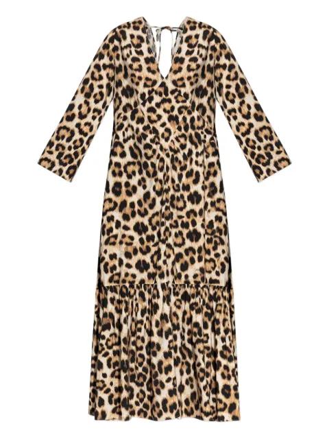 leopard print dress by MUNTHE