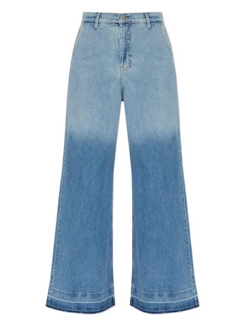 ombre wide-leg trousers by MUNTHE