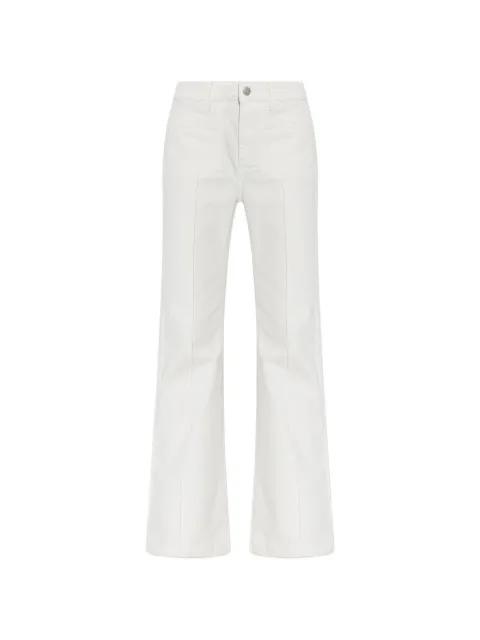 patch-pocket flared trousers by MUNTHE