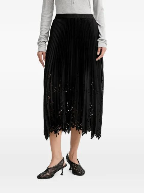 pleated midi skirt by MUNTHE