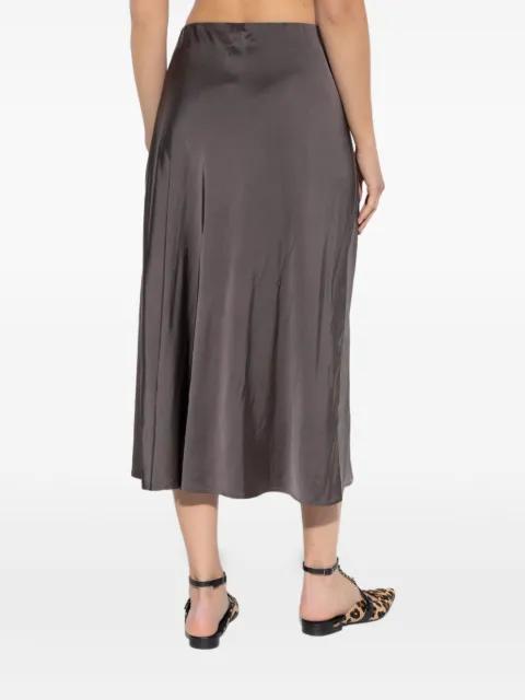 satin-finish midi skirt by MUNTHE