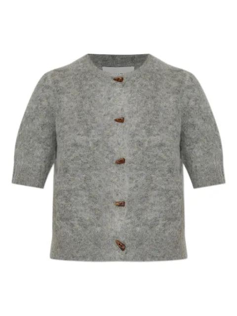 short-sleeve button cardigan by MUNTHE