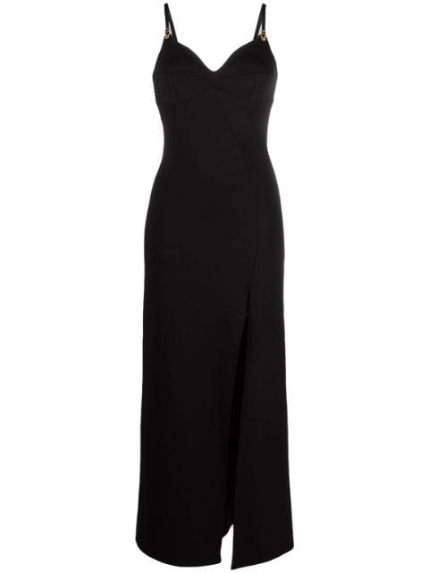 Skin embellished maxi dress by MURMUR