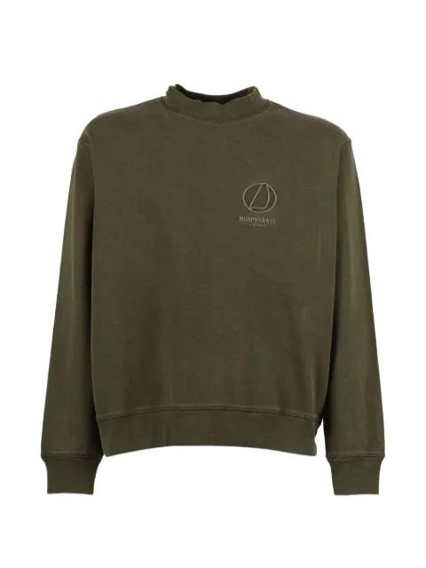 Sheave logo-embroidery sweatshirt by MURPHY&NYE