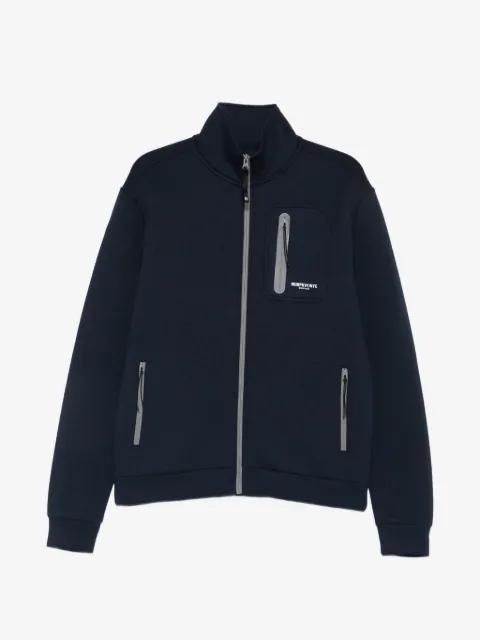 Shore zip-up logo-print sweatshirt by MURPHY&NYE