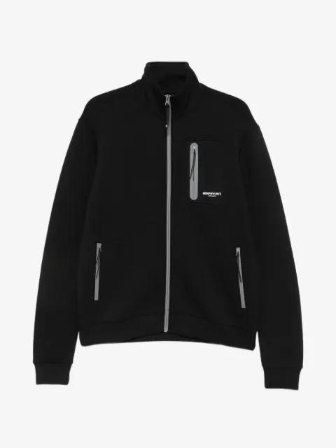 Shore zip-up logo-print sweatshirt by MURPHY&NYE