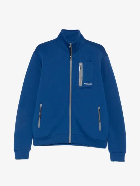 Shore zip-up logo-print sweatshirt by MURPHY&NYE
